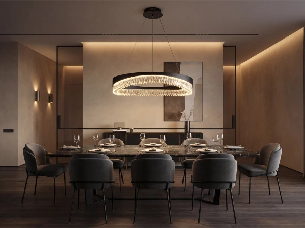 AURORA závesný krištáľový luster 800 - V30077 4