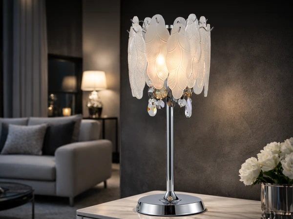 GURU krištáľová stolná lampa 505 - V20105 1