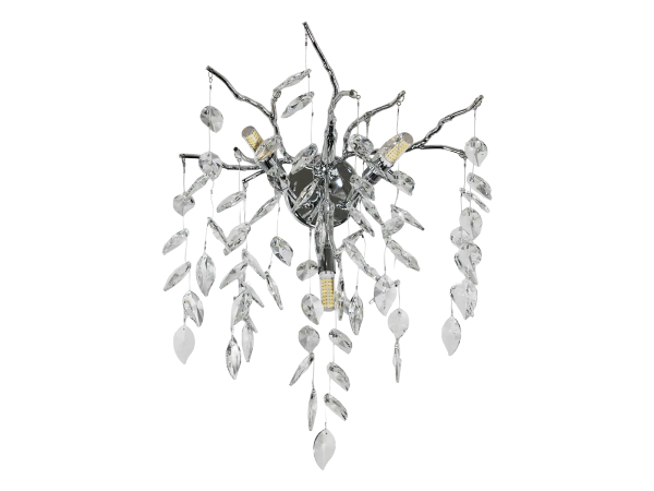 ELYSIA nástenná krištáľová lampa - V20008
