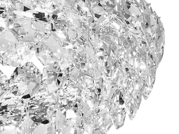 GLORIA závesný krištáľový luster 800 - V30112 5