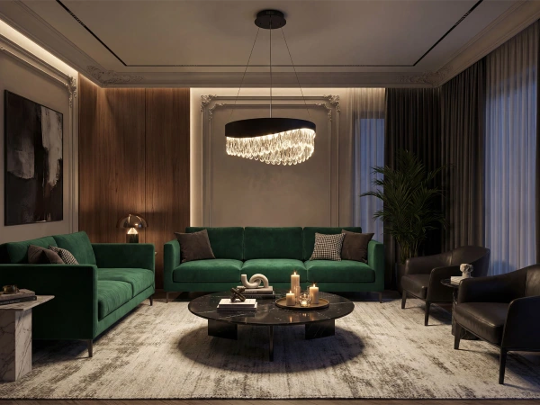 AURORA závesný krištáľový luster 450 - V30075 3