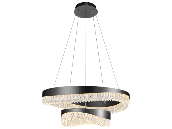 AURORA závesný krištáľový luster 800+450 - V30078 6