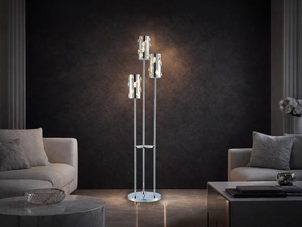 CLARIS stojaca krištáľová lampa - V30012 4