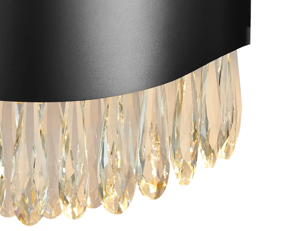 AURORA nástenný krištáľová lampa - V30081 4