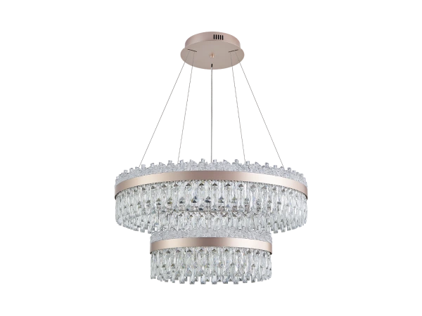 ROCOCO závesný krištáľový luster 800+500 - V30104