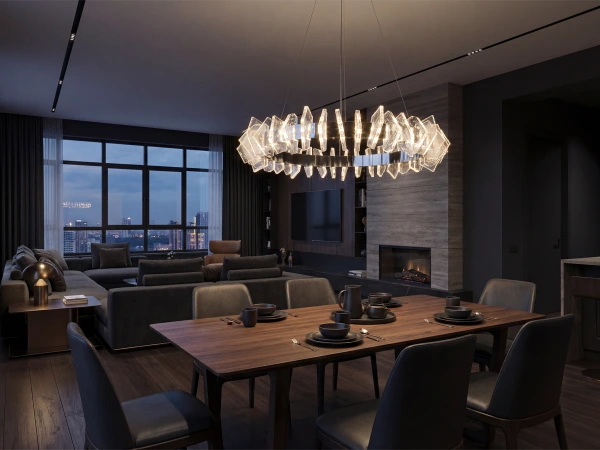 PIKASO závesný krištáľový luster 800 - V30024 3