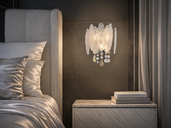 GURU nástenný krištáľová lampa 250x310 - V20104 2