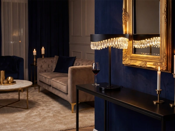 AURORA stolná krištáľová lampa 500 - V30083 3