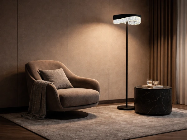 AURORA stojaca krištáľová lampa 1550 - V30084 2