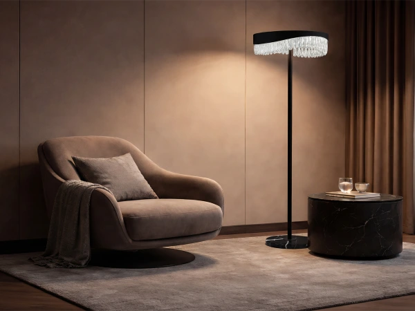 AURORA stojaca krištáľová lampa 1550 - V30084 2