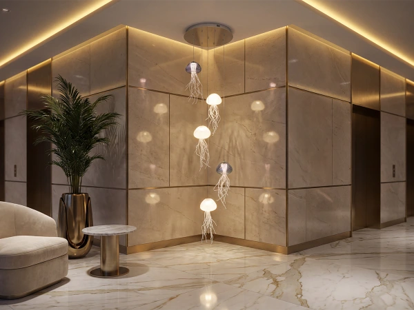 MEDUSA závesný krištáľový luster - V30061 3