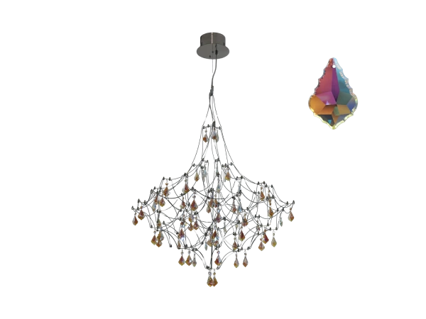 JOYA závesný krištáľový luster 870 - V40083