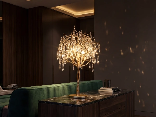 GOCCIA krištáľová stolná lampa 750 - V20036 1