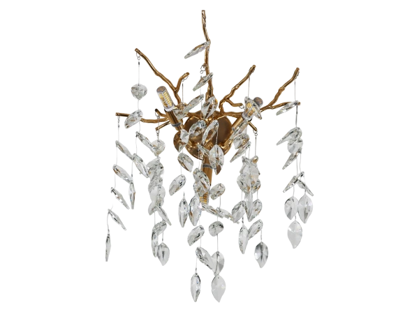 ELYSIA nástenná krištáľová lampa- V20007