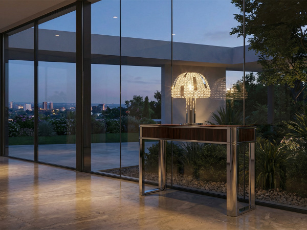 KATRIA stolná krištáľová lampa 350 - V30046 2